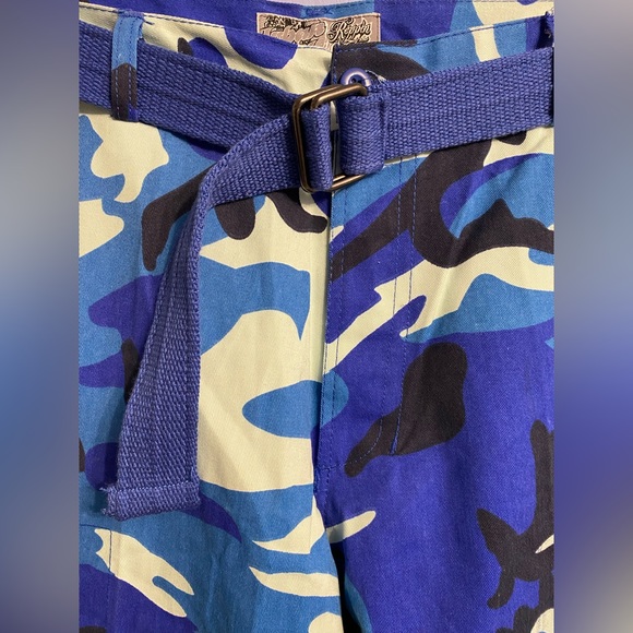 Urban City Cotton Polyester Blend Mens Cargo Shorts Size 32 Streetwear - Picture 2 of 10